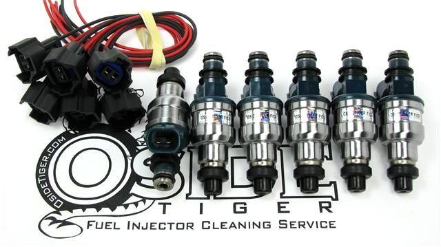 550cc toyota supra lexus 2jzge 2jz-ge fuel injectors gs300 sc300 is300 tacoma 