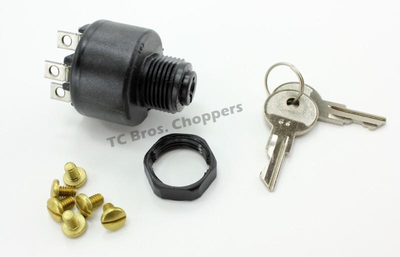 Weatherproof ignition switch (with start) chopper bobber xs650 sportster marine