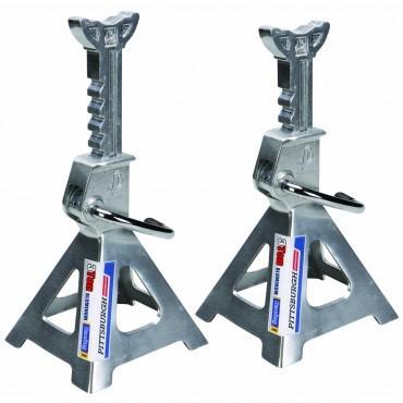 New! 3 ton aluminum heavy duty jack stands car auto 6000 lb. capacity l@@k!