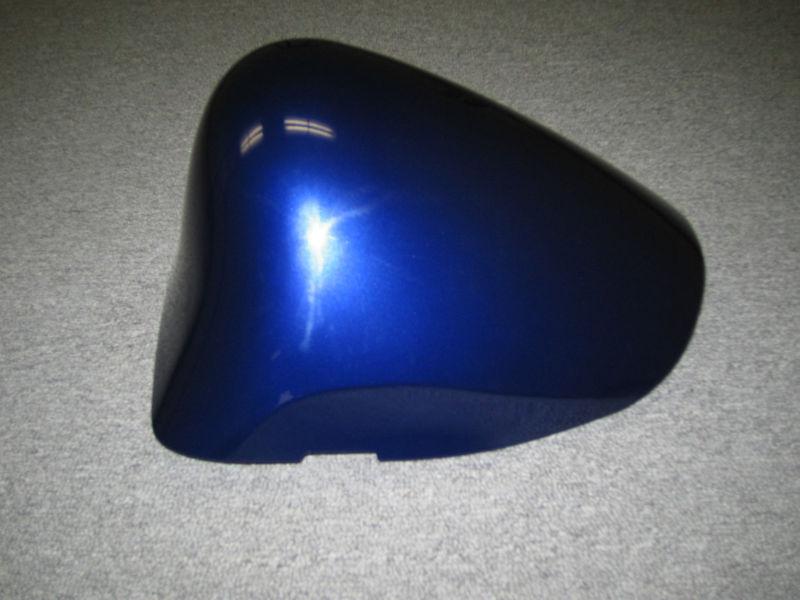 Genuine oem suzuki hayabusa gsx1300r blue rear seat cowl cover cap hump 1999-07