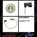 Centric parts 116.35013 brake disc pad sensor wire, front