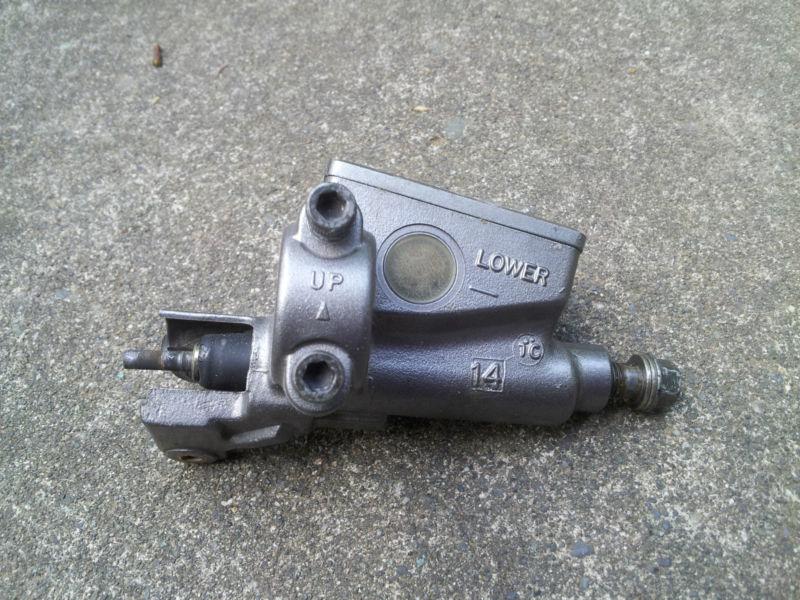 1986 honda interceptor 700 vfr700f2 front brake master cylinder