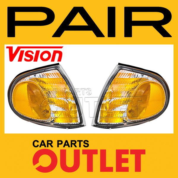 95-97 ford windstar corner signal light lamp left+right pair new 1995 1996 1997