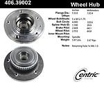 Centric parts 406.39002e rear hub assembly