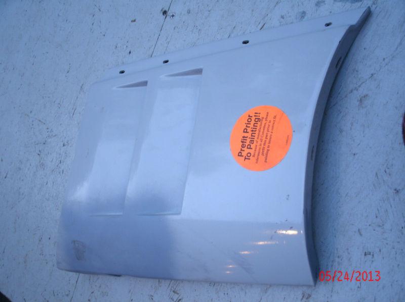 1984-90 chevy corvette c4 right side fender louver  zr!, b2k callaway, pace car 