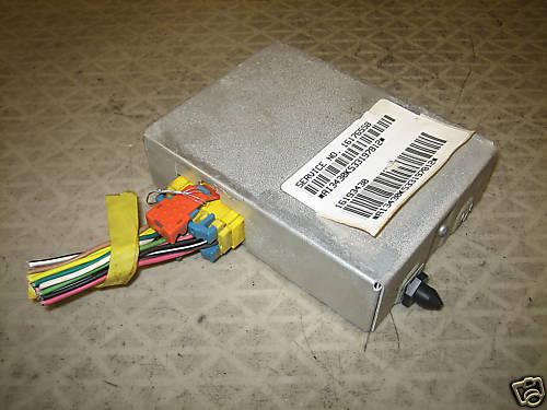 1993 94 95 cadillac buick pontiac oldsmobile  air bag module computer #16176558