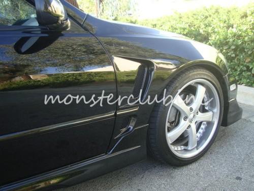 2000-2005 lexus is300 vip style functional fiberglass front fender kit panel