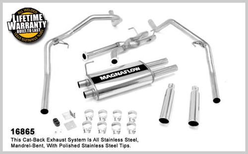 Magnaflow 16865 toyota truck tundra stainless cat-back system exhaust