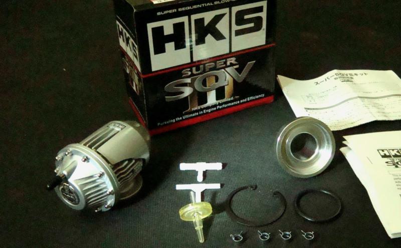 Universal hks bov sqv ssqv 3 iii turbocharger turbo blow off valve jdm silvr new