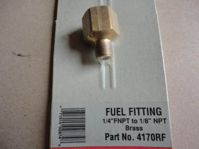 Tempo marine fuel fitting - 4170rf