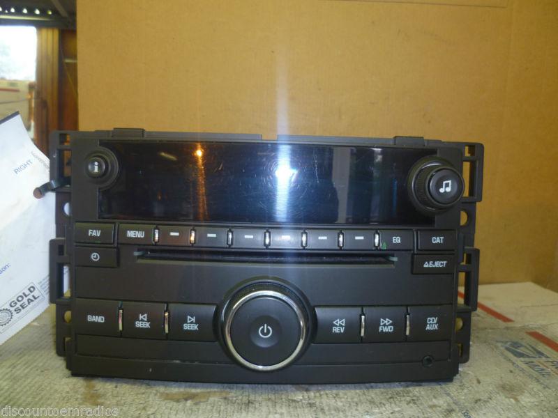 09-11 chevrolet hhr radio cd player 20795332 *