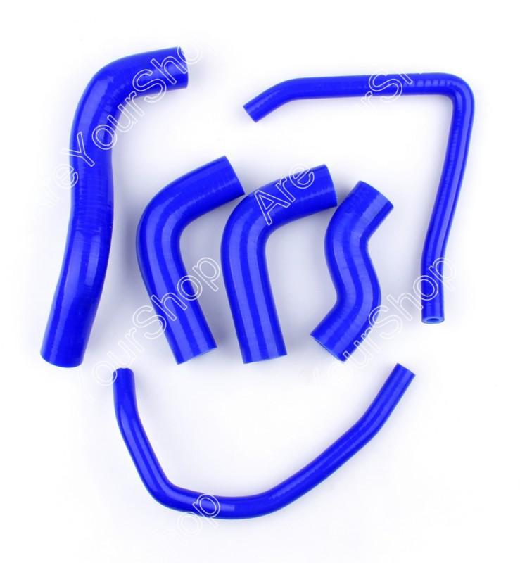 Blue kit silicone hose radiator heater kawasaki z1000 2003-2006