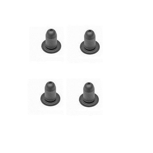 Bmw e10 e12 e21 e24 e28 e30 e31 e32 e34 set of 4 hood trunk emblem grommets oem