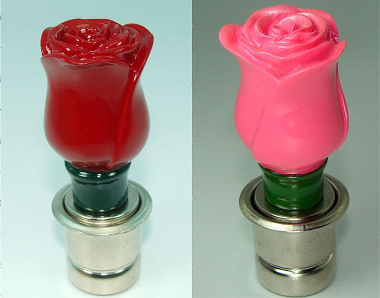 Automotive interior metal - roses - cigarette lighter plug