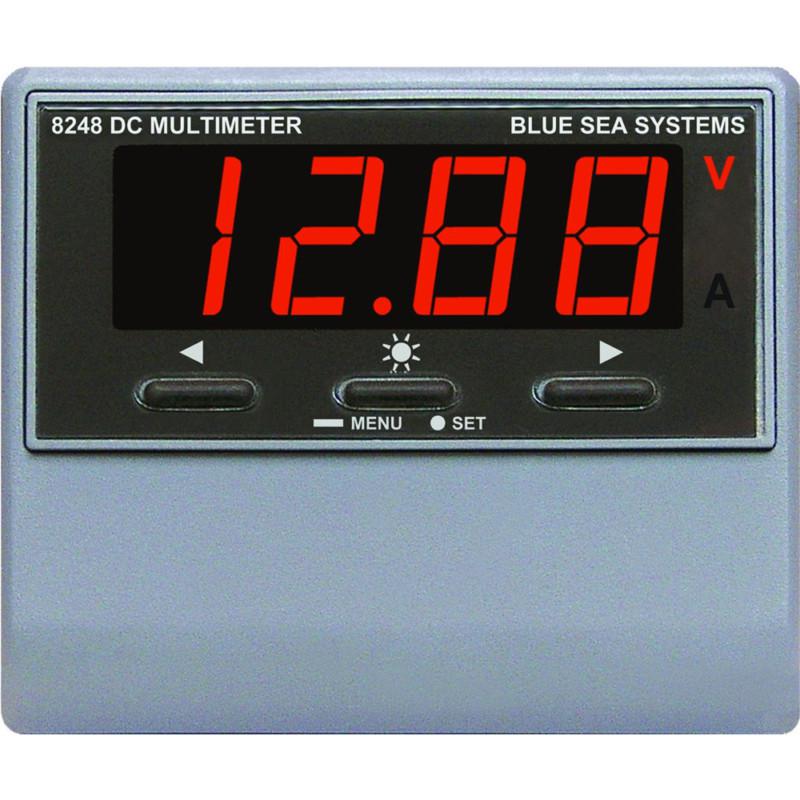 Blue sea 8248 dc digital multimeter w/ alarm