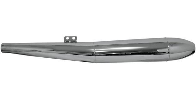 Emgo slip-on muffler left chrome bmw r75/5 1969-1972