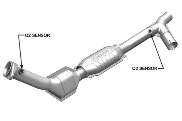 Magnaflow catalytic converters - 50 state california legal - 447128