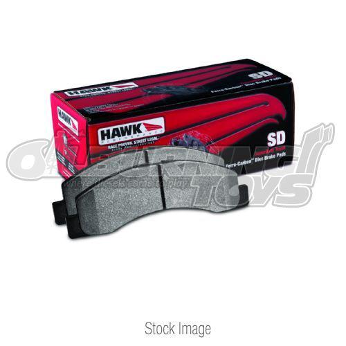 Hawk performance hb296p.670 superduty brake pad set fits original caliper