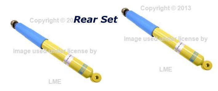 Bmw e3 rear shock absorber set of 2 bilstein heavy duty 2800cs 3.0cs