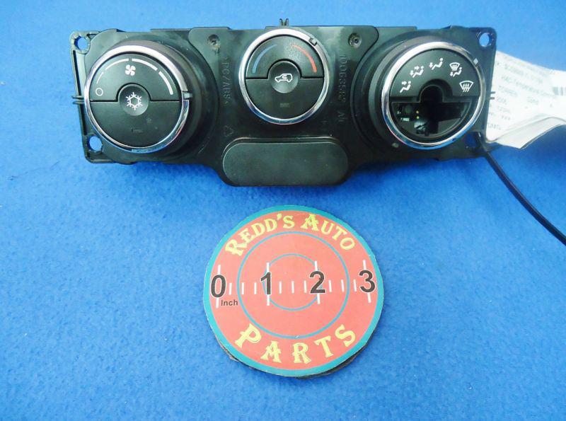 06 pontiac torrent ac heat climate control 15842233 oem used 419r