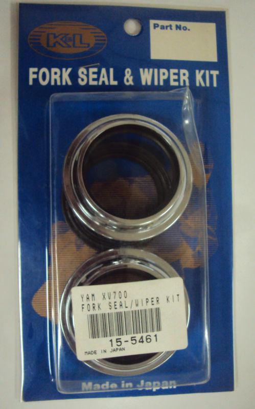 K & l,yamaha xv700 fork seal & wiper kit,pn 15-5461