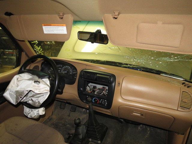 1996 mazda b-3000 sunvisor lh driver tan 2486061