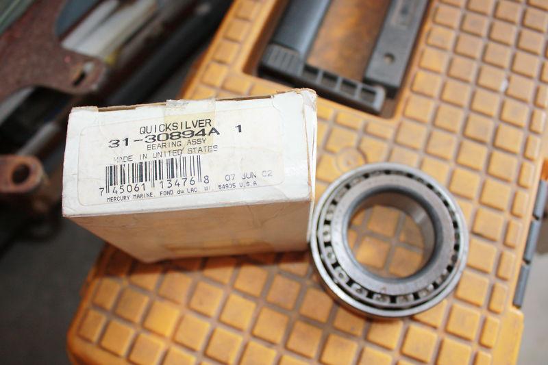 New mercury oem part # 31- 30894a 1 bearing set