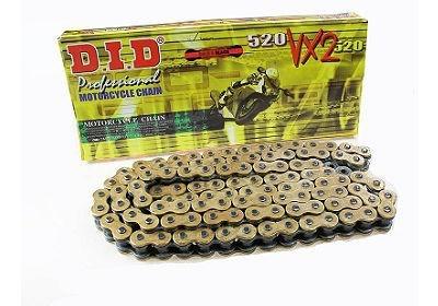 D.i.d 520vx2 x-ring chain 102 link gold/black