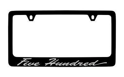 Ford genuine license frame factory custom accessory for five hundred style 4