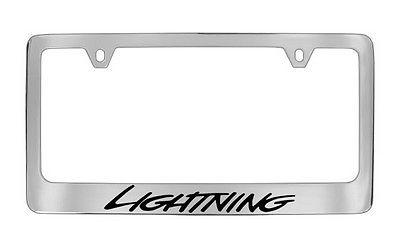 Ford genuine license frame factory custom accessory for lightning style 1