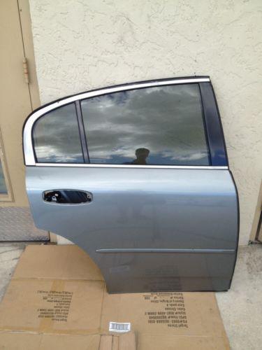 03-06 infiniti g35 sedan passenger side rear door shell used