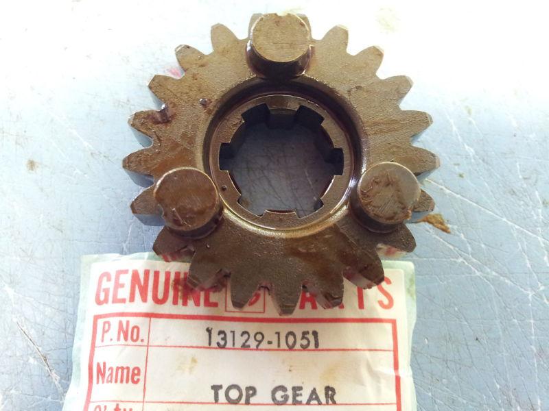 Kawasaki kl250 klr250 klx250 1978-1982 top drive gear output 13129-1051 nos