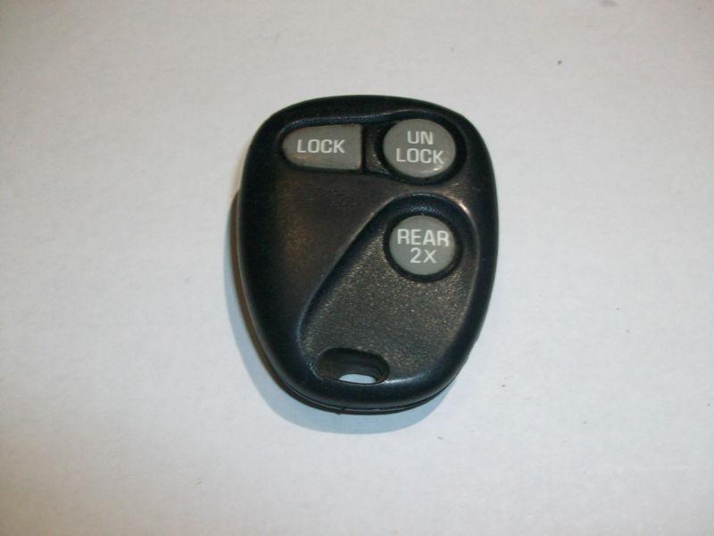 16245100-29 rear 2x 3 button factory oem key fob keyless entry remote alarm