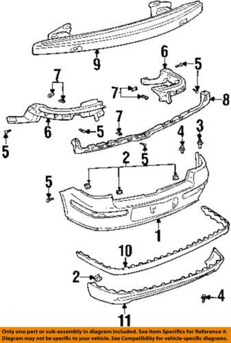 Volkswagen oem n0385491 rear bumper-bumper cover clip