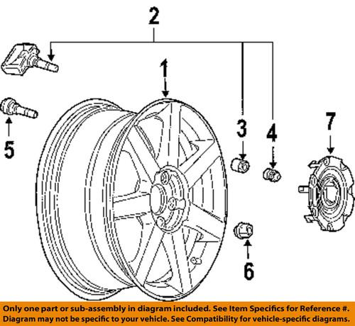 Gm oem 25758220 tire pressure sensor/part