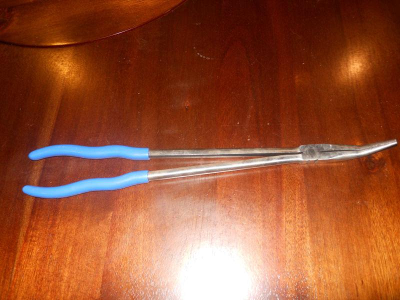Blue point needle nose long reach pliers bdg9164