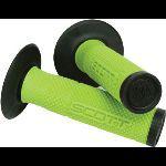 4035122 scott 219624-1089 sx2 grips (green/black)