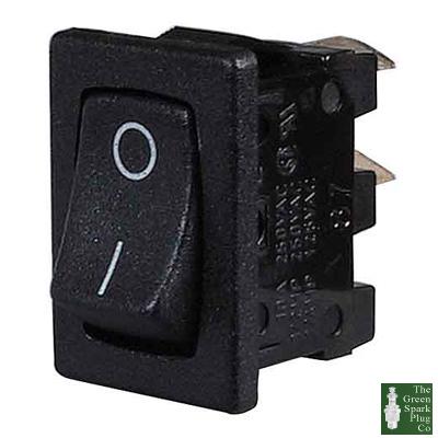 Durite - switch rocker on/off black cd1 - 0-530-01