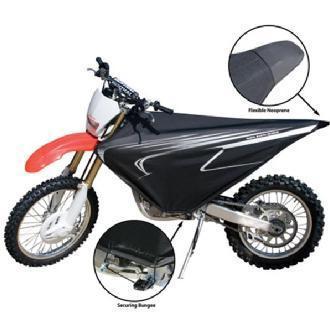 Nelson rigg dirt bike half cover, one size to fit most 250cc to 500cc drt-450