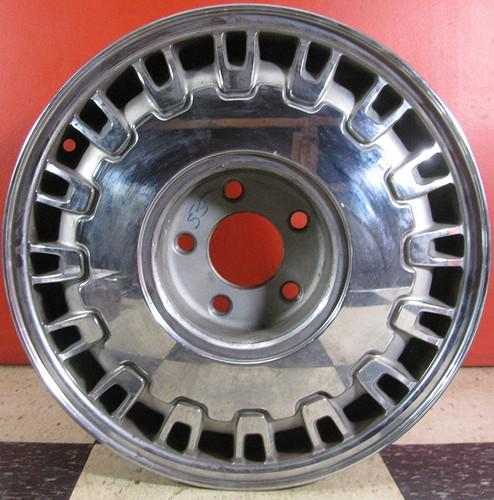 (1) cadillac deville 16" x 7" alloy wheel '96-'99 bp: 5 x 115mm. two piece