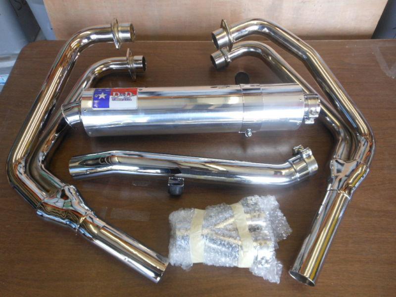 Nos suzuki 1997-2000 bandit 1200 d&d performance exhaust 62-6448