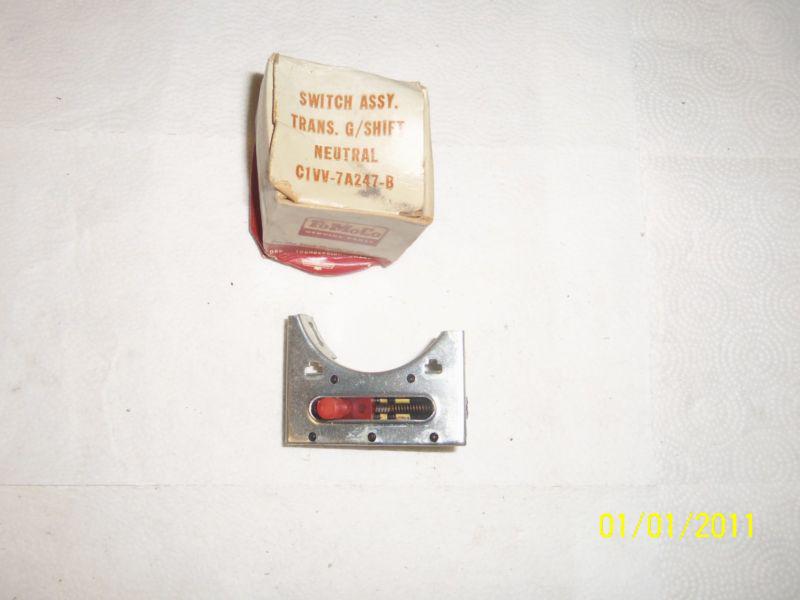 1961 lincoln  neutral saftey switch-  c1vv-7a247-b