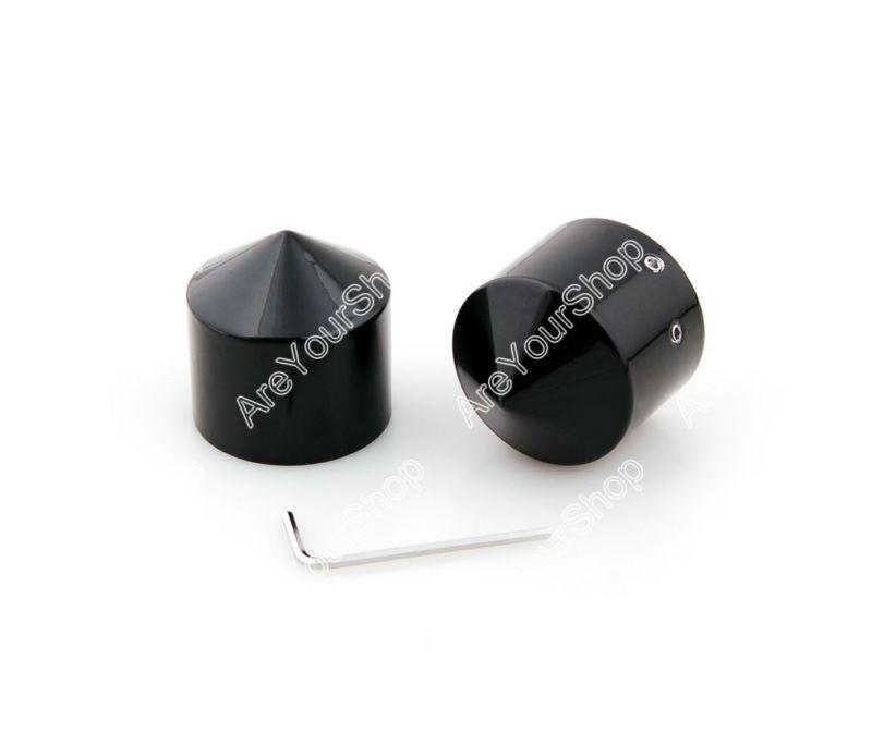 Front axle nut covers caps 29mm one screw honda suzuki kawasaki yamaha harley b