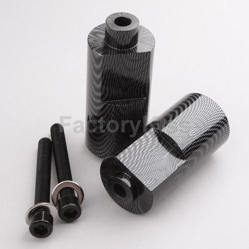 Gau motorcycle frame slider for yamaha yzf r1 04-06 carbon fiber