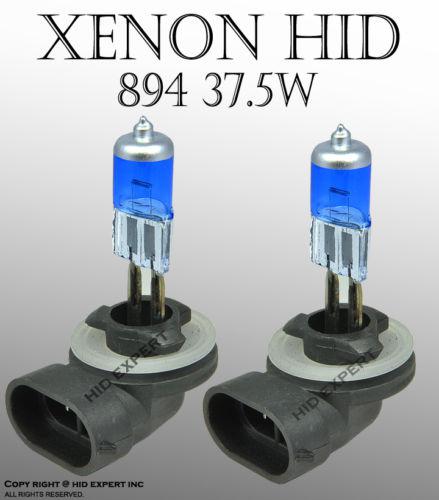 894 37.5w 12v pair fog light xenon hid universal super white bulbs gf2alb usdot