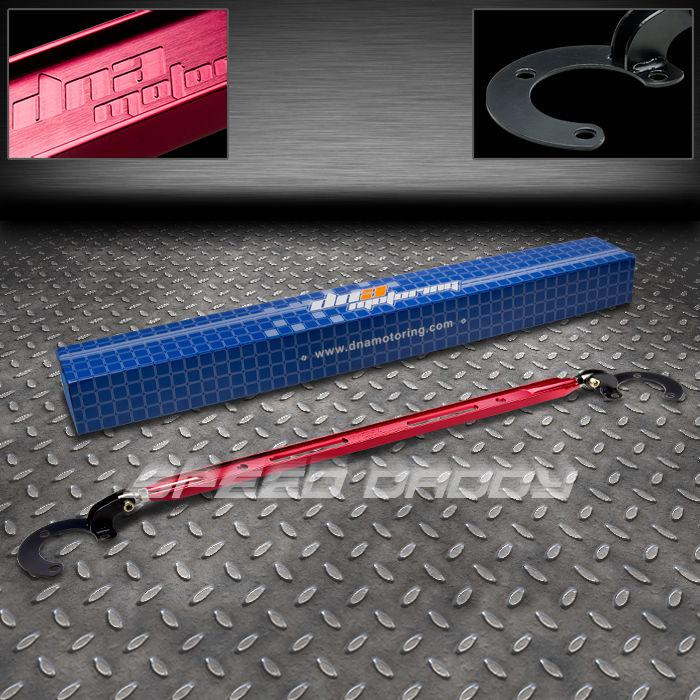 40mm aluminum front upper strut tower bar/arm 98-02 honda accord cg1-cg5 f23 red