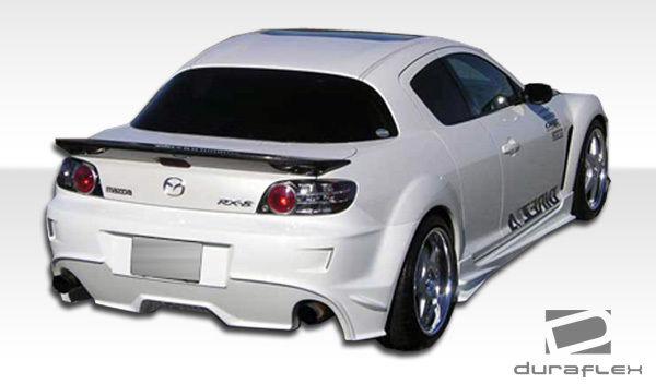 Duraflex rear bumper body kit 04 05 06 07 08 09 10 11 mazda rx8 102301