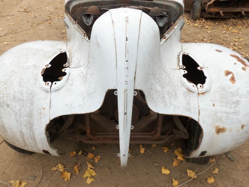 39 buick front end grille surround shroud nose shell