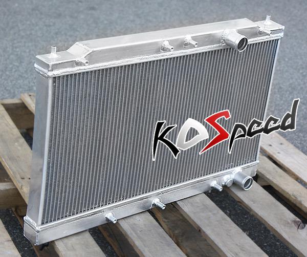 90-94 mit eclipse/talon/laser 1g dsm mt dual core 2 row aluminum racing radiator