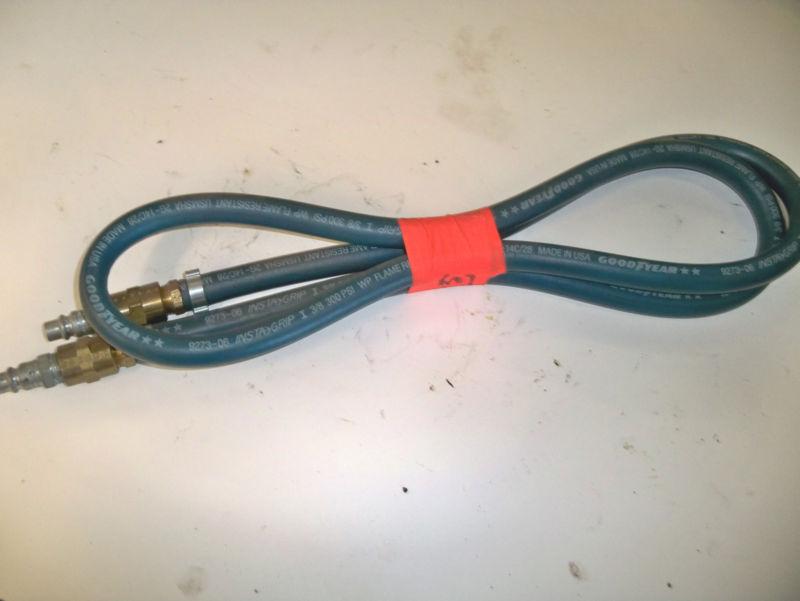 Heavy duty whip air hose pit air gun nascar arca late model